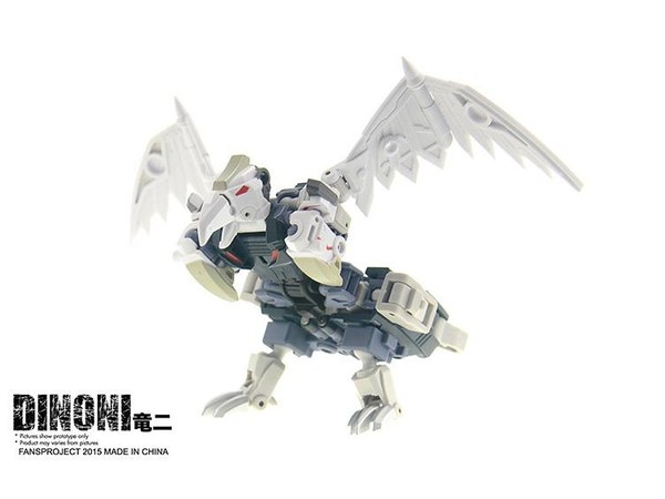 FansProject Saurus Ryu Oh Combiner Dinoni Images And Details For Not Dinobot Figure  (3 of 4)